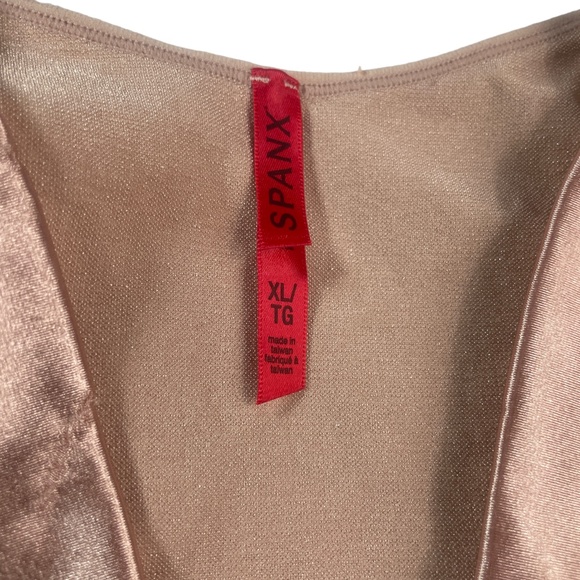 Spanx XL Full Body Stretch Adjustable Straps Easy Access Beige - Picture 2 of 8